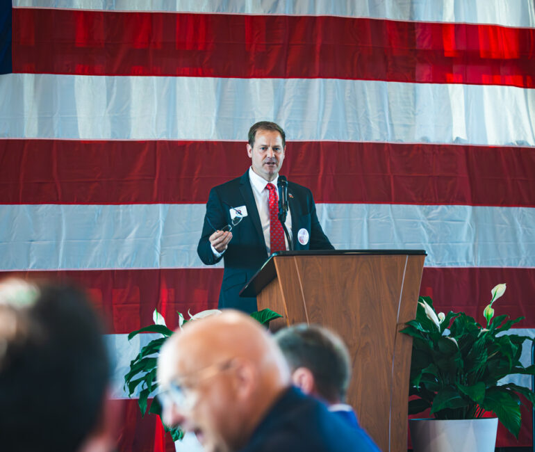 Speaker at a past party event